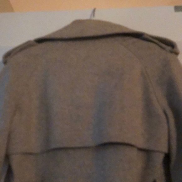 Full Length Tailored Fit Twill Wool Trench Coat - Picture 9 of 16